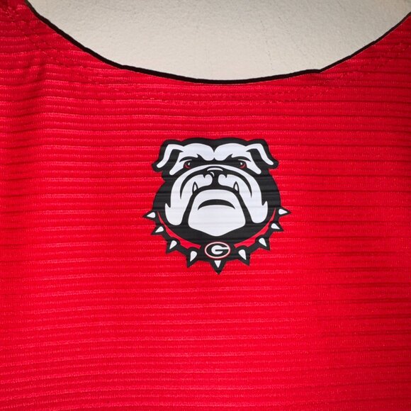 Nike Pro Elite SEC UGA Georgia Team Issue Running Racing Track Singlet Mens M - Picture 7 of 11